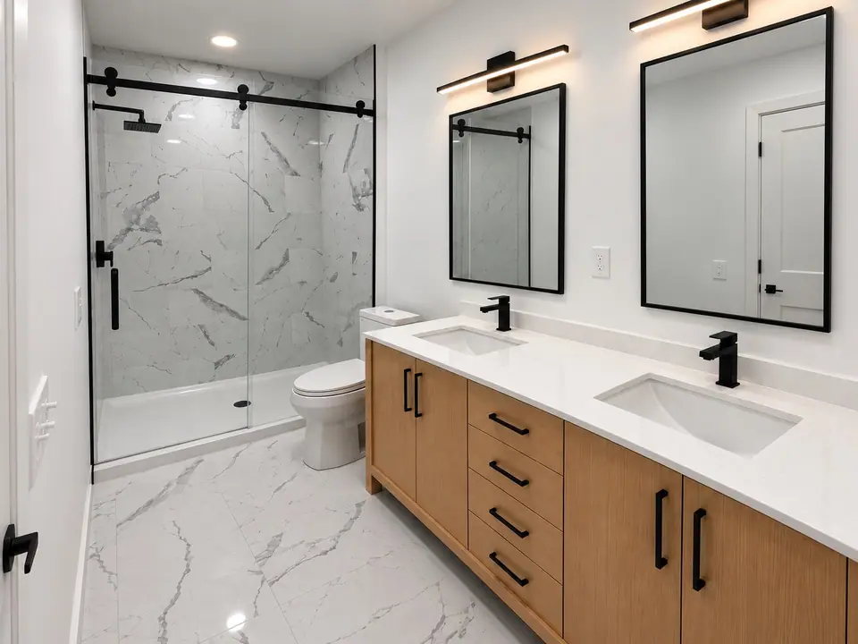 202 King Drive primary bath